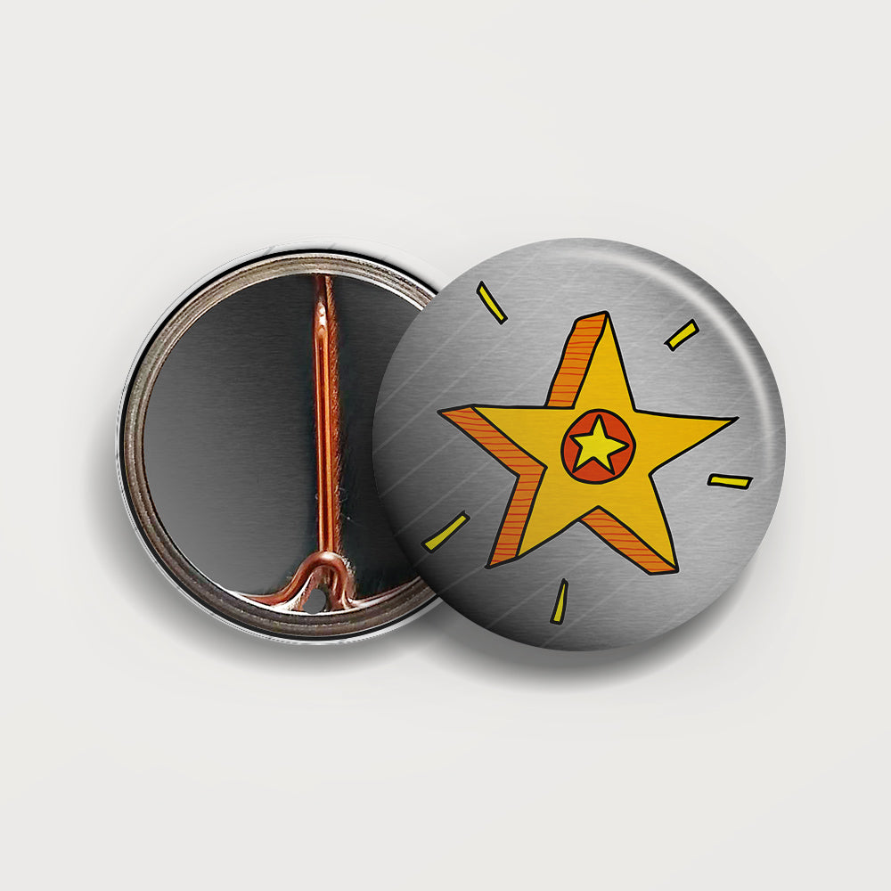 Star button badge