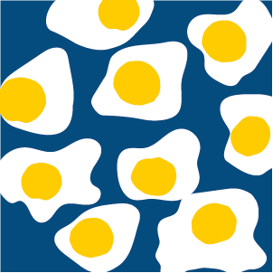 Happy Eggs coaster