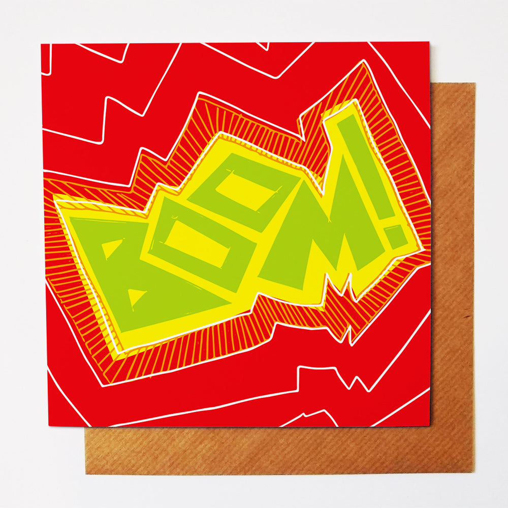 A card for a super fantastic celebration | Filthy Soup