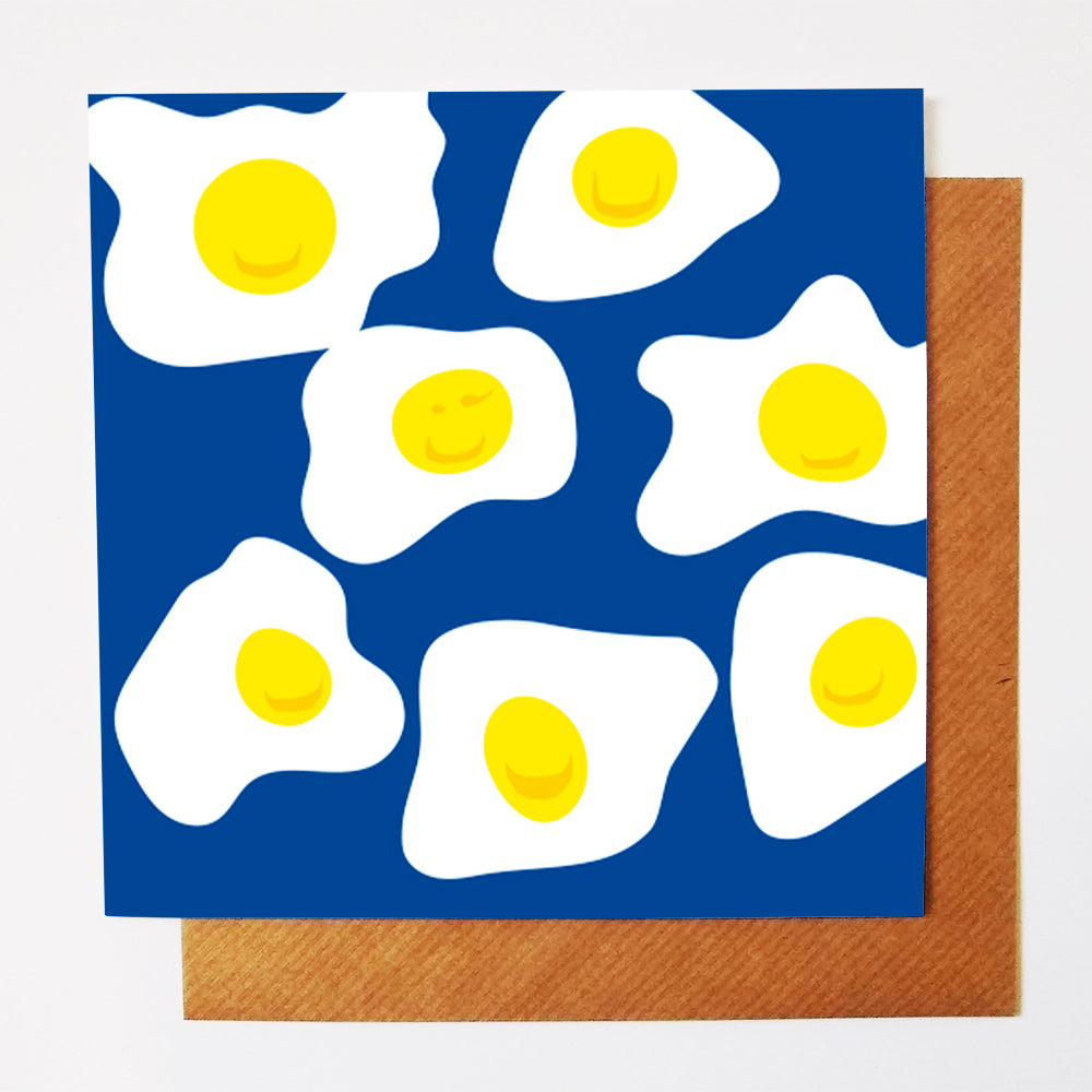 Happy Eggs greetings card