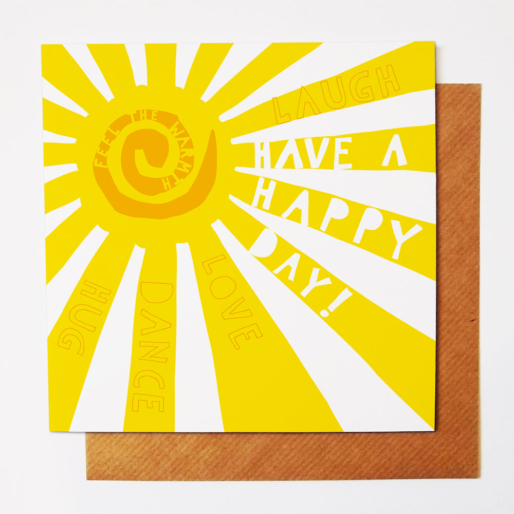 Happy Day greetings card
