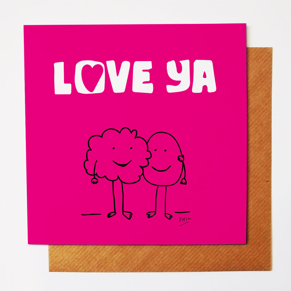 Phil - Love Ya greetings card